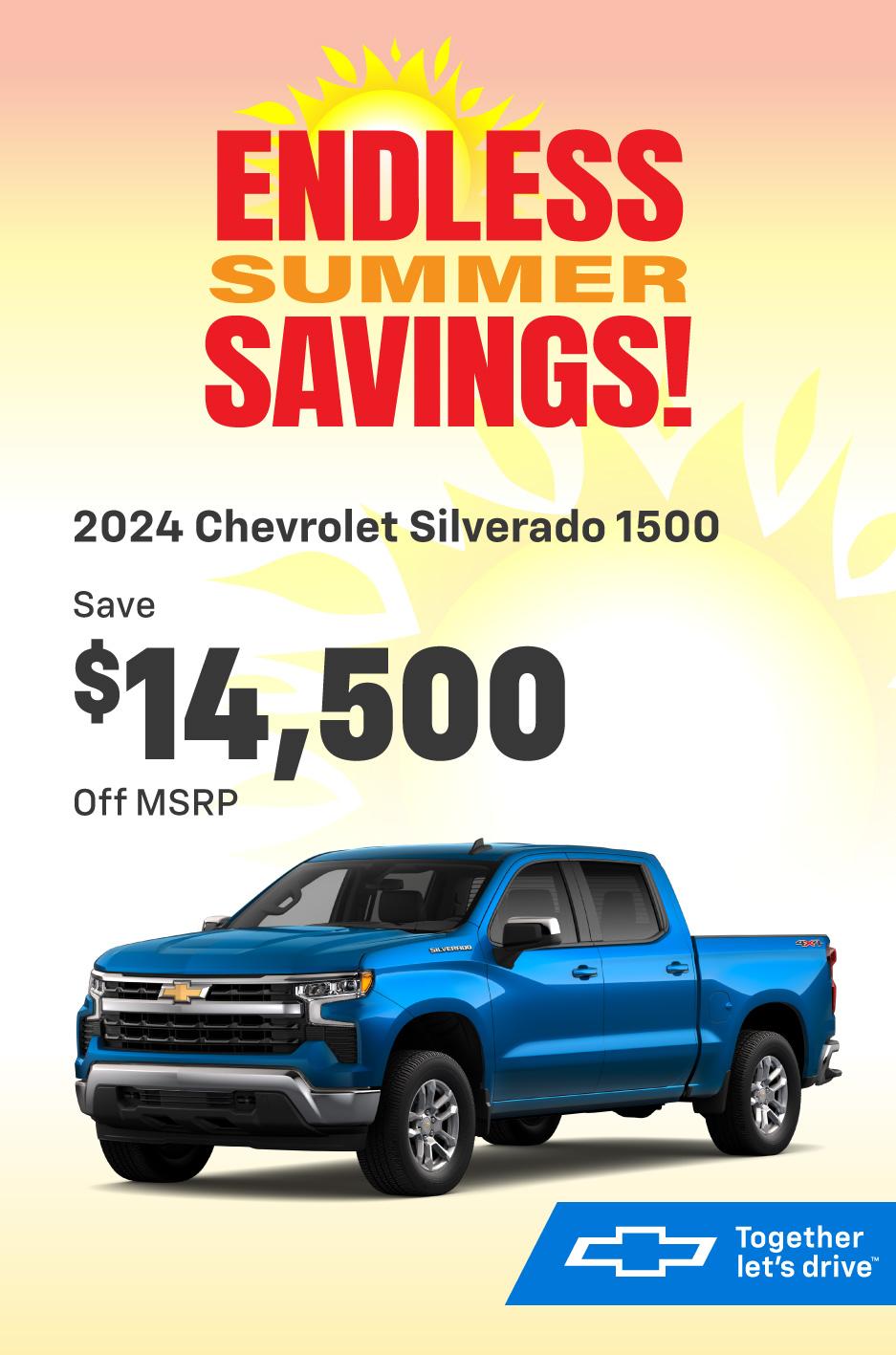 Shop $14,500 Off MSRP 2024 Chevrolet Silverado!🔥🔥