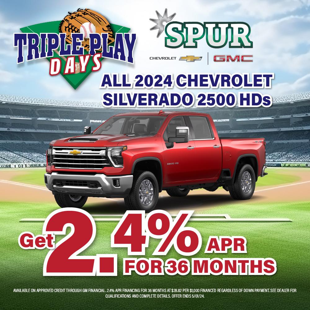 2024 Chevrolet HD Offer!⚾