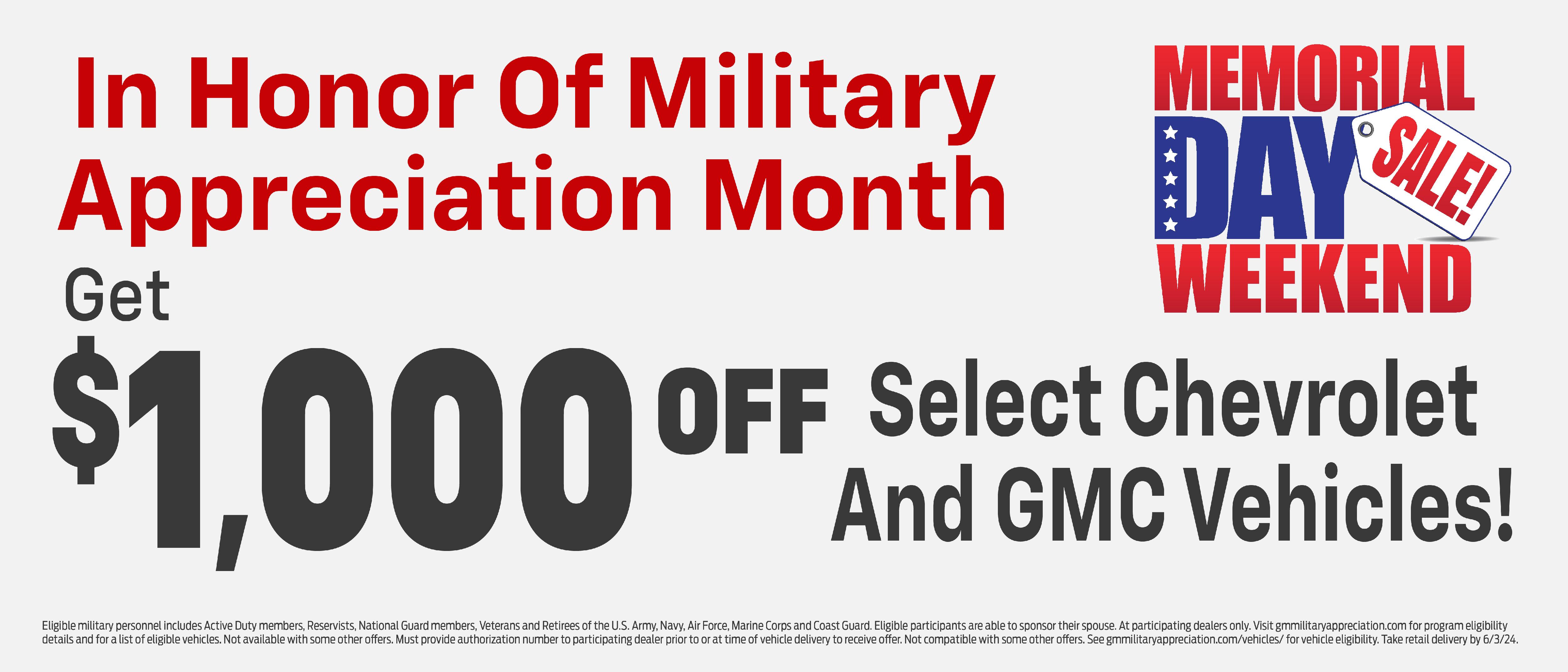 ⭐Memorial Day Sale Military Appreciation Offer!⭐