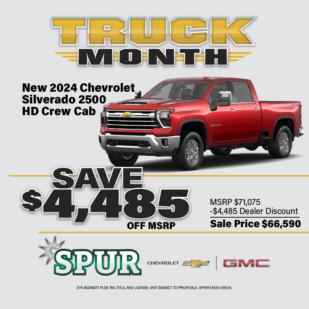 HD Truck Month Offer!