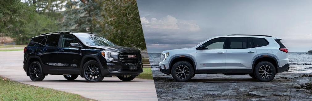 2025 GMC Acadia vs Terrain