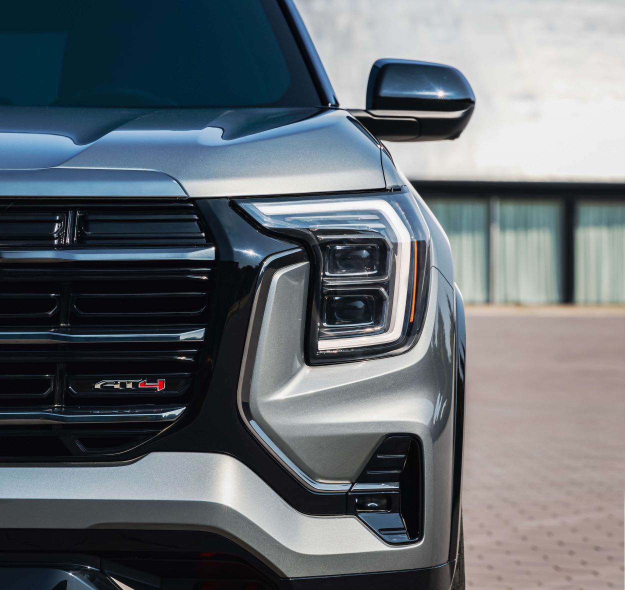The front end of the 2025 GMC Terrain SUV.