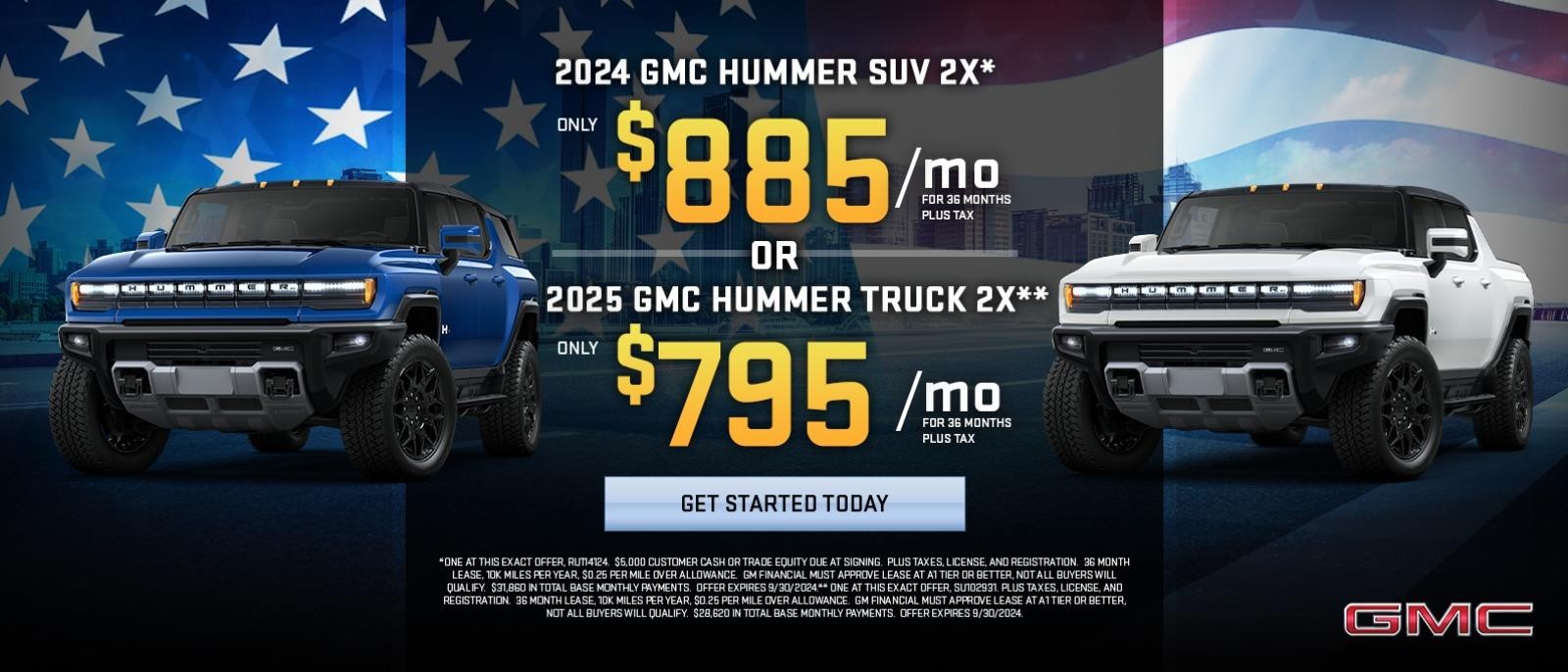 2024 GMC Hummer SUV/Truck Special