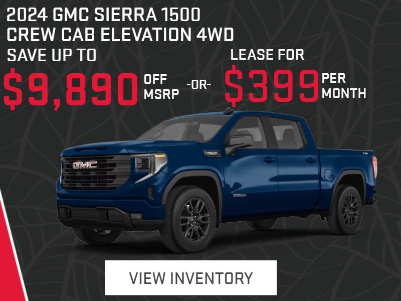 2024 GMC Sierra 1500 Savings/Lease Offer