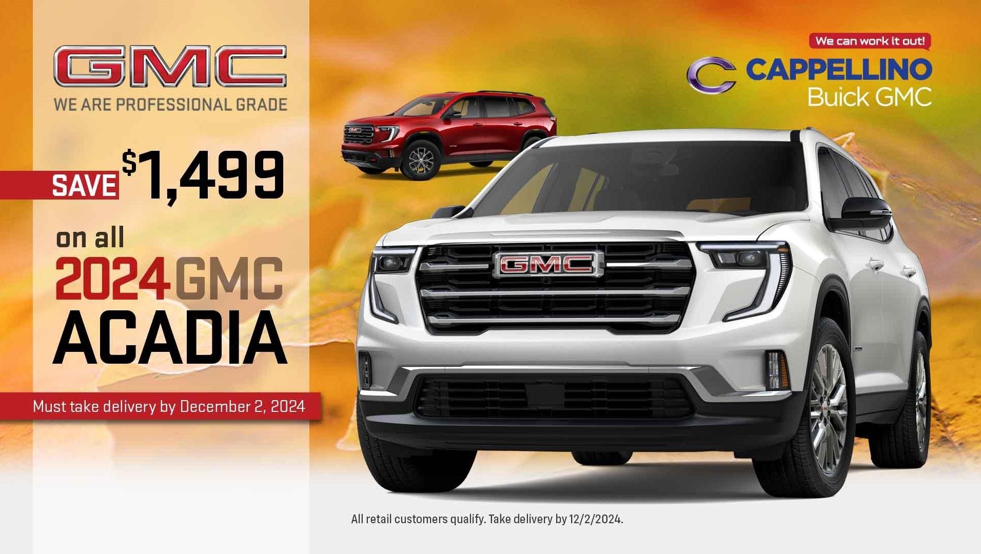 2024 Acadia Discount