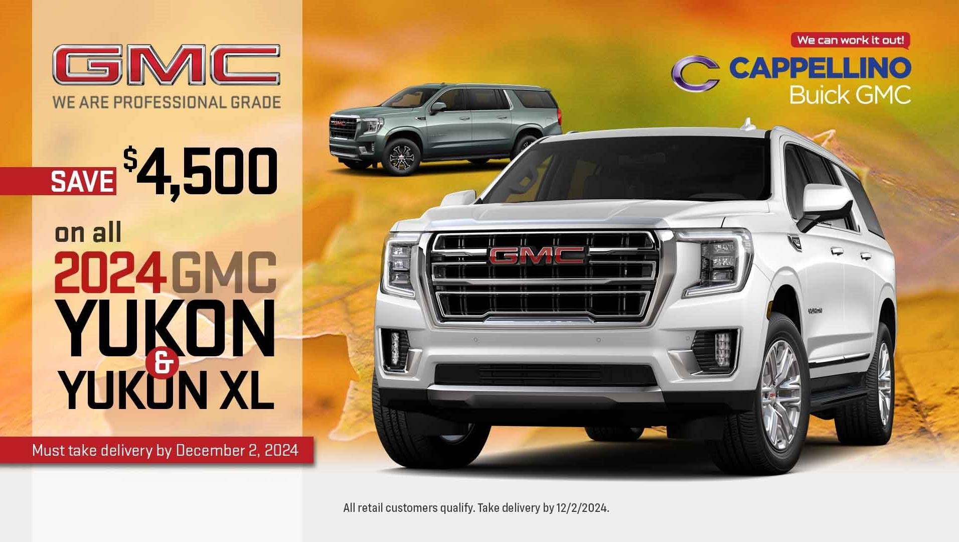 2024 Yukon & Yukon XL Discount