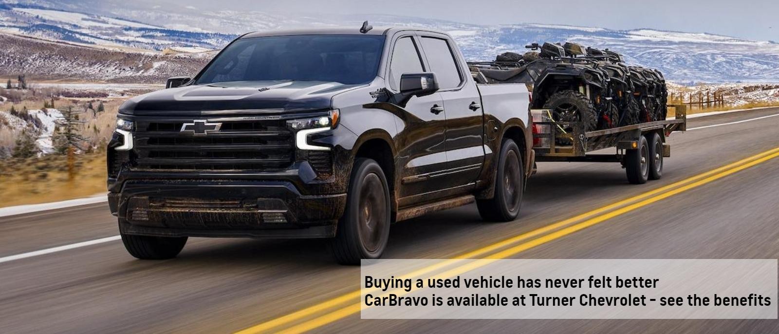 Buying a used vehicle has never felt better
CarBravo is available at JK Chevrolet - see the benefits