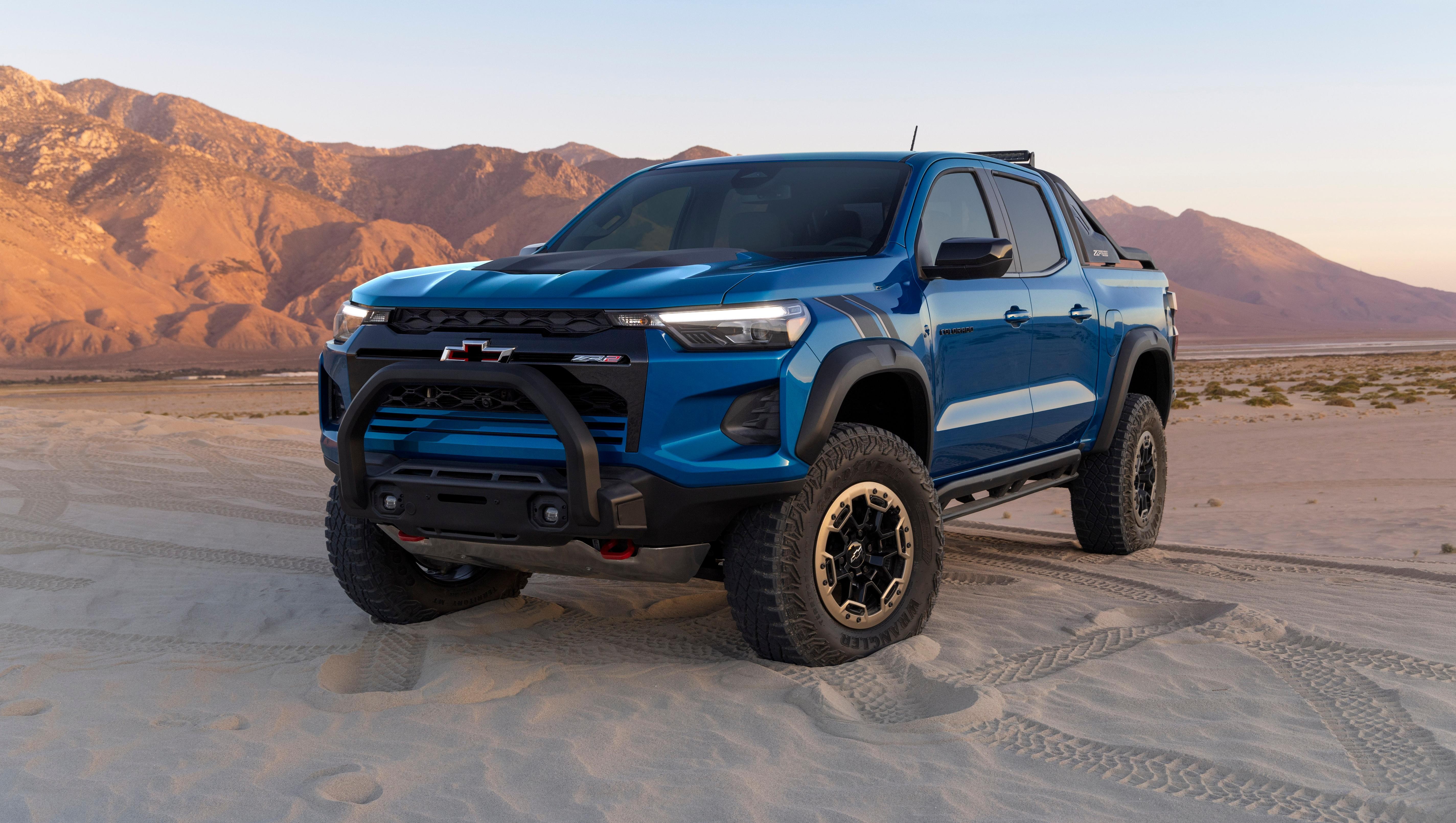 2023 Chevrolet Colorado in desert