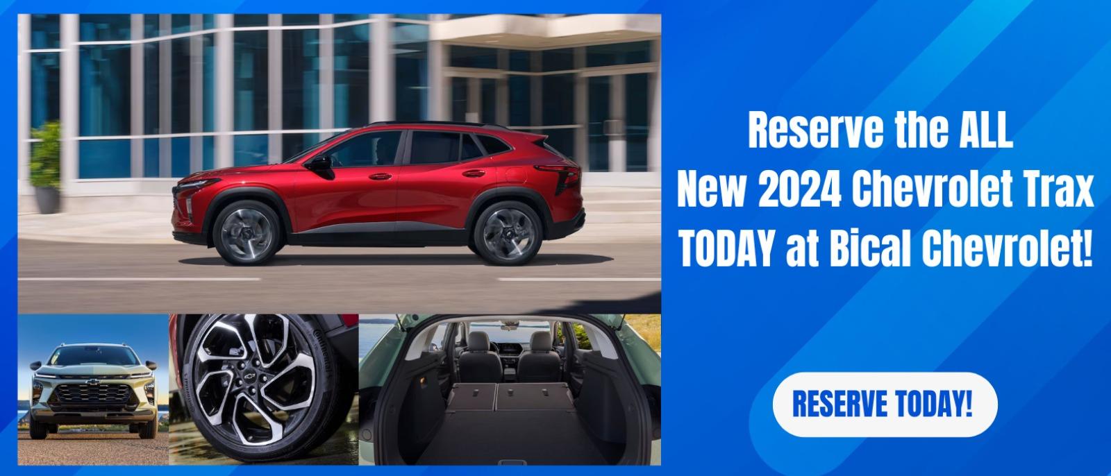 2024 Chevrolet Trax Resevation