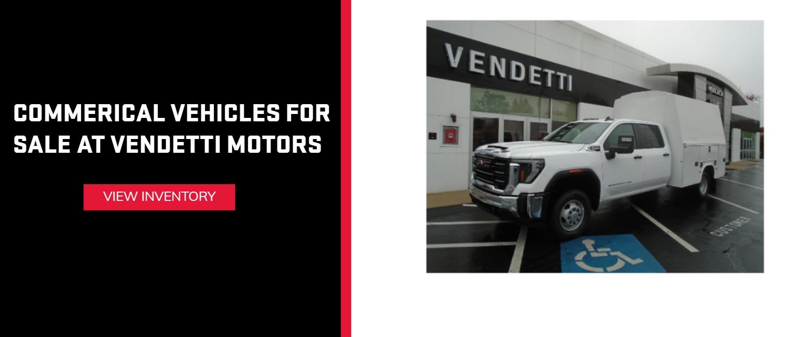 Commercial Vehicles for Sale at Vendetti Motors