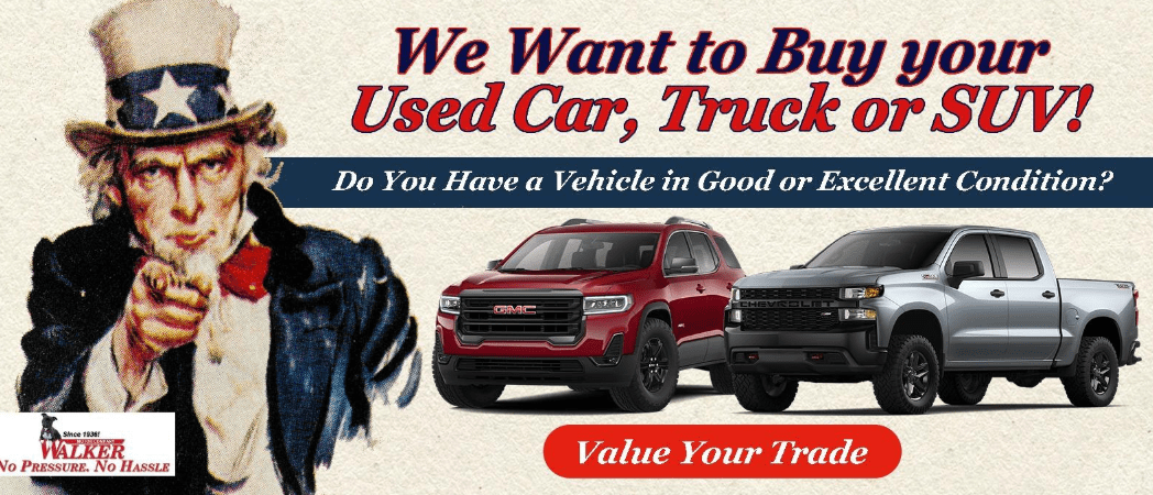 We Want to Buy Your Used Car Truck or SUV