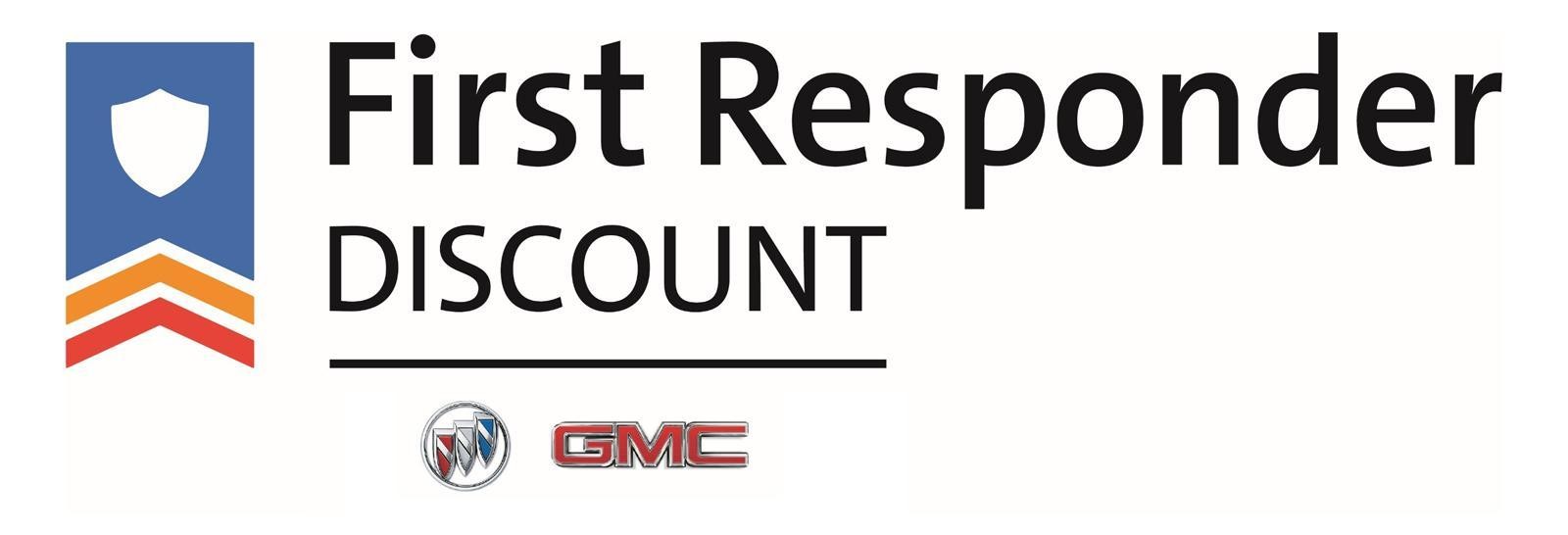 First Responder Discount Banner