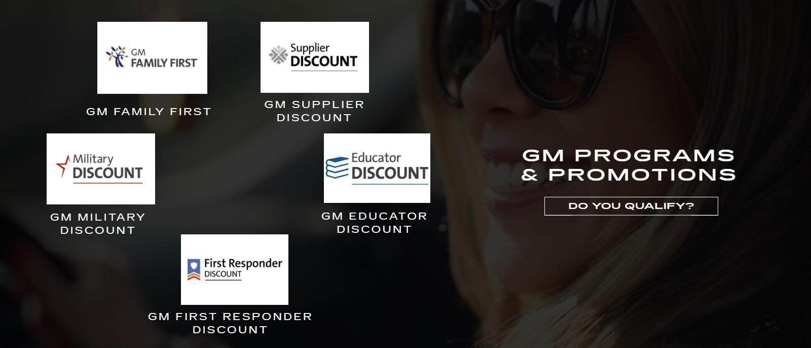 GM Discount Programs & Promotions