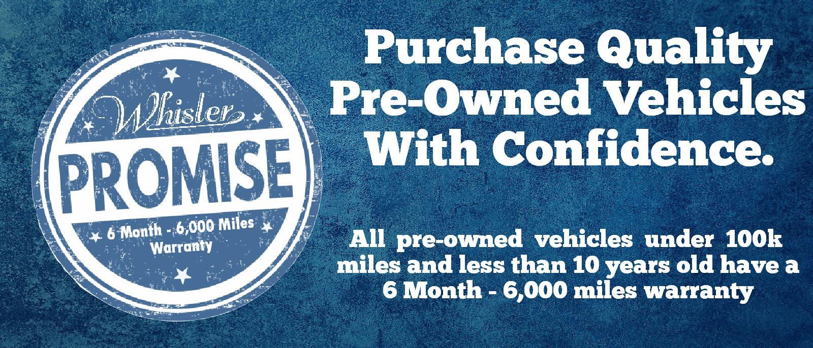 Pre-Owned Vehicles