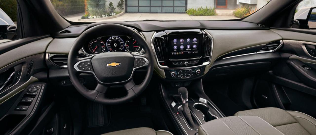 2023 Chevrolet Traverse Interior Features | Interior & Color Options