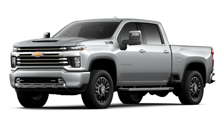 2022 Chevy Silverado 2500 HD High Country Exterior - Silver Ice