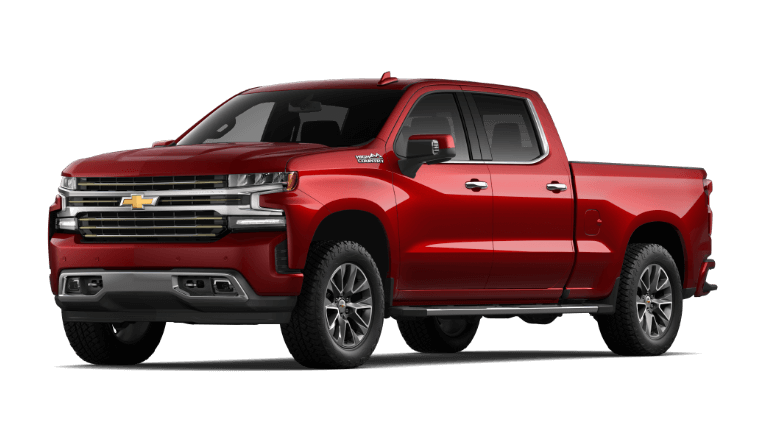 2022 Chevy Silverado 1500 High Country Exterior Cherry Red