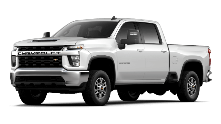 2022 Chevy Silverado 2500 HD LT in Iridescent Pearl exterior color