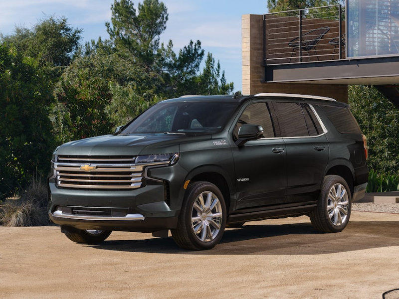 A 2022 Chevrolet Tahoe has room to spare near Brentwood CA