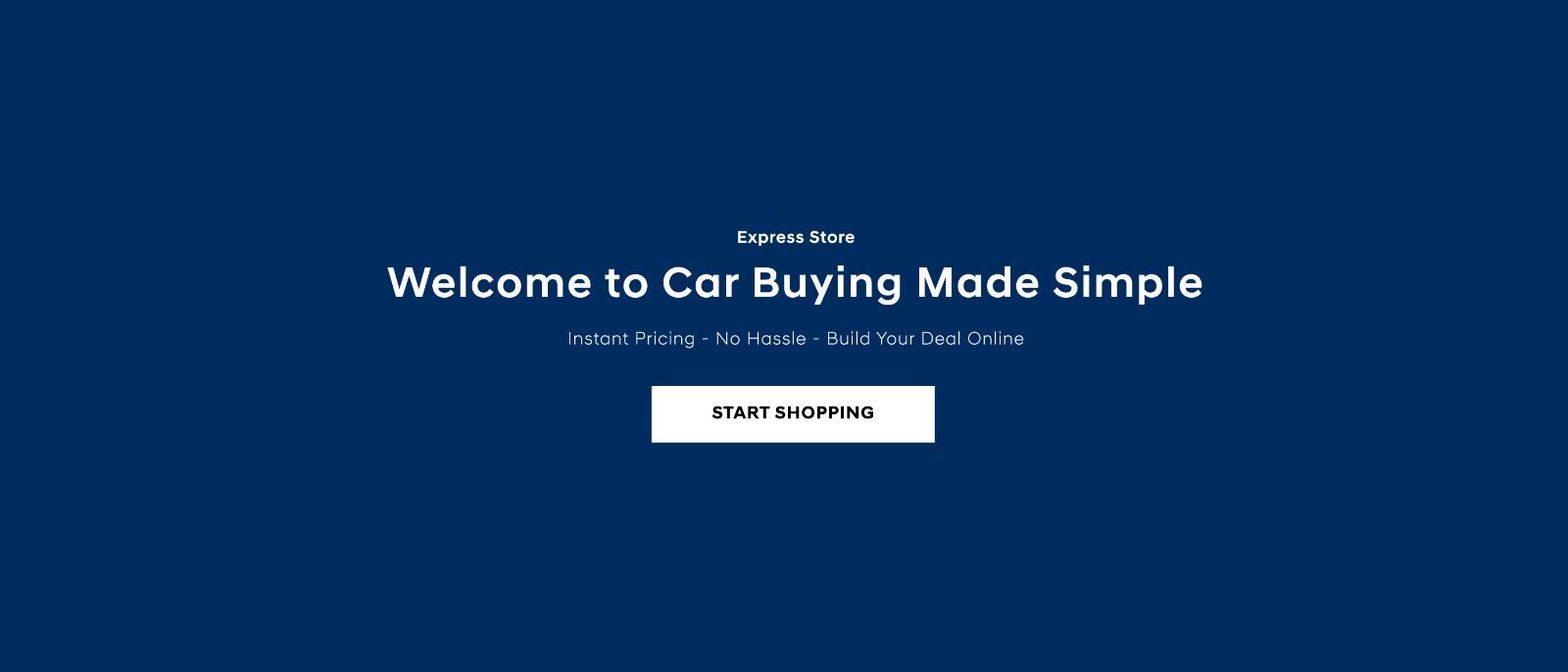 Express Store Welcome to Car Buying Made Simple