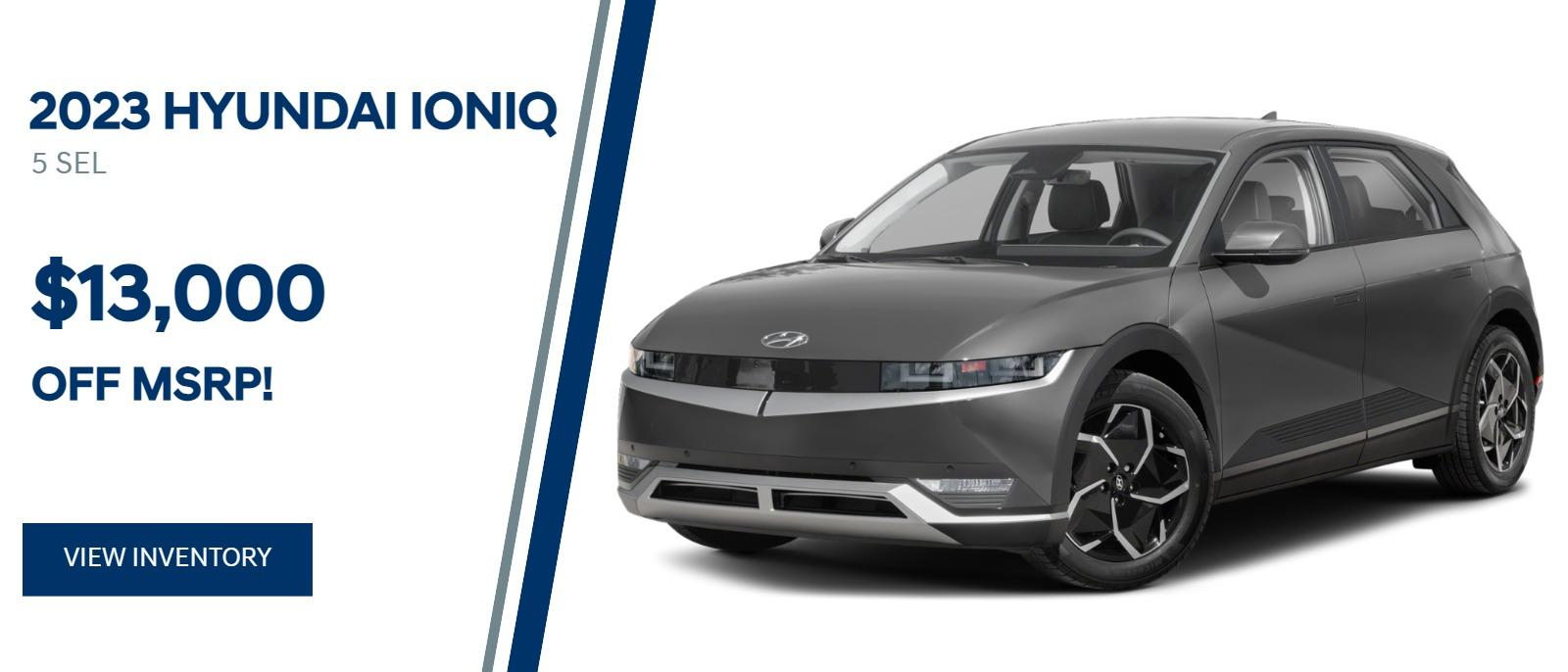 2023 Hyundai Ioniq 5 SEL
$13,000 OFF MSRP!