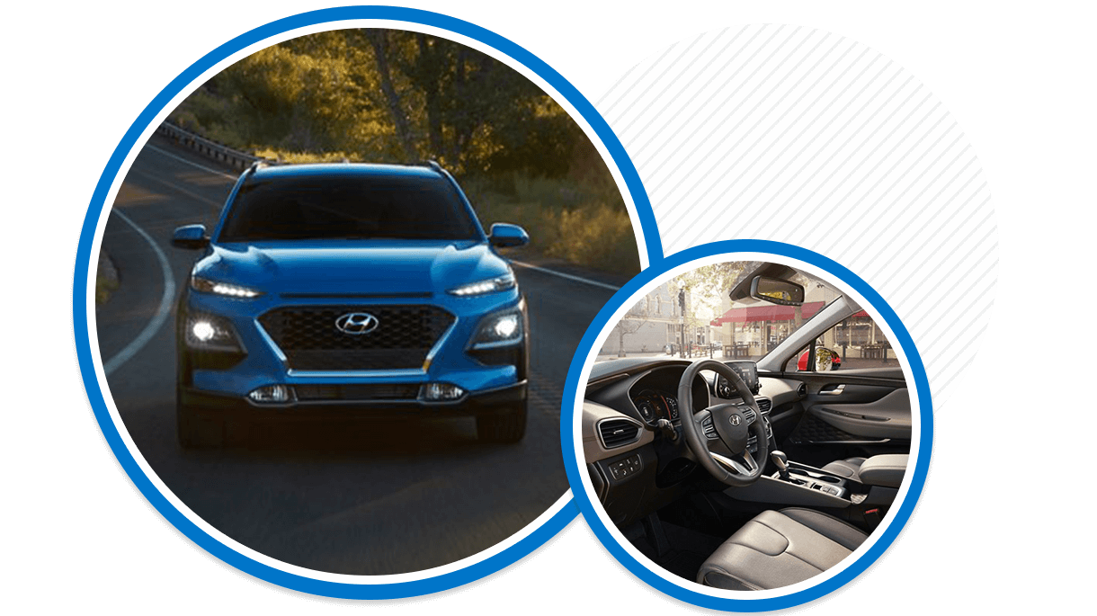 Hyundai vehicle interior and exterior