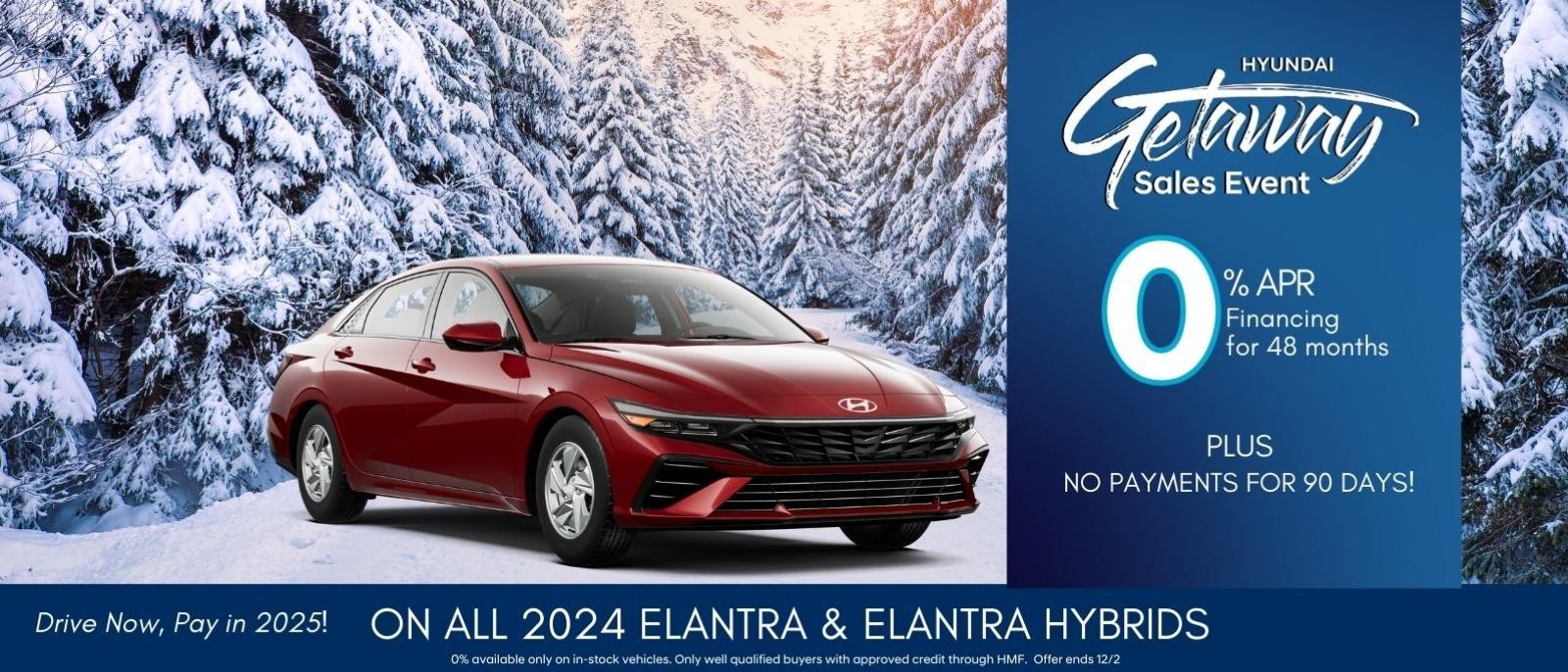 Hyundai Getaway Sales Event