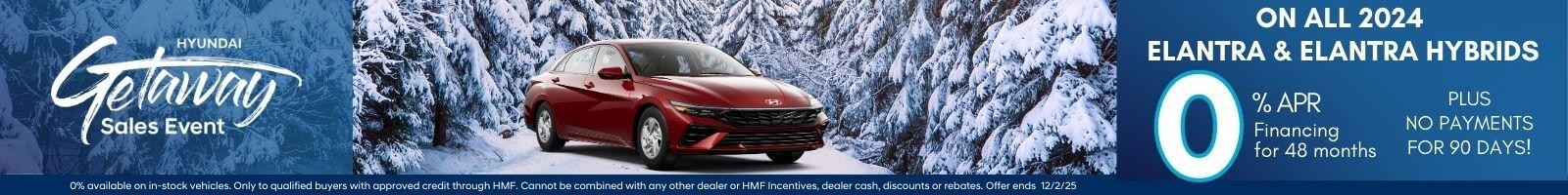 Hyundai Getaway Sales Event