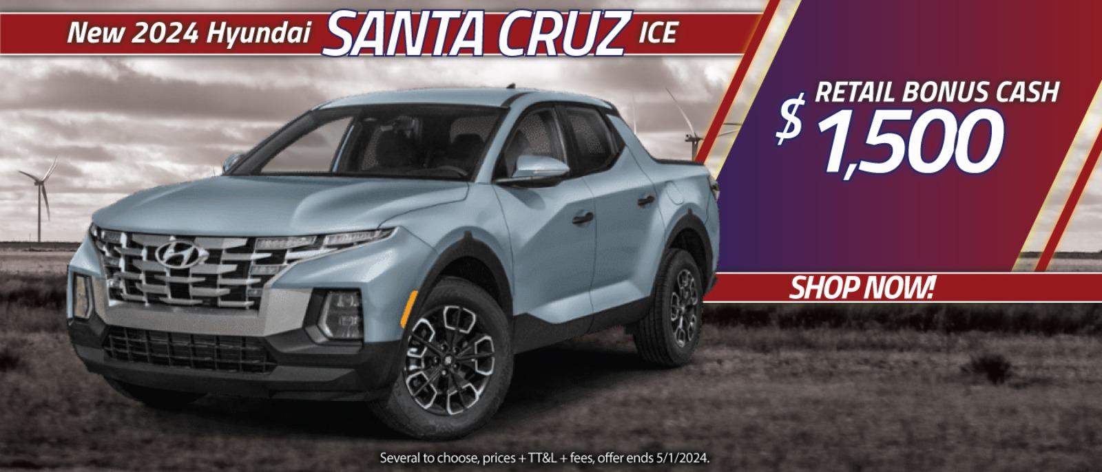 New 2024 Hyundai Santa Cruz