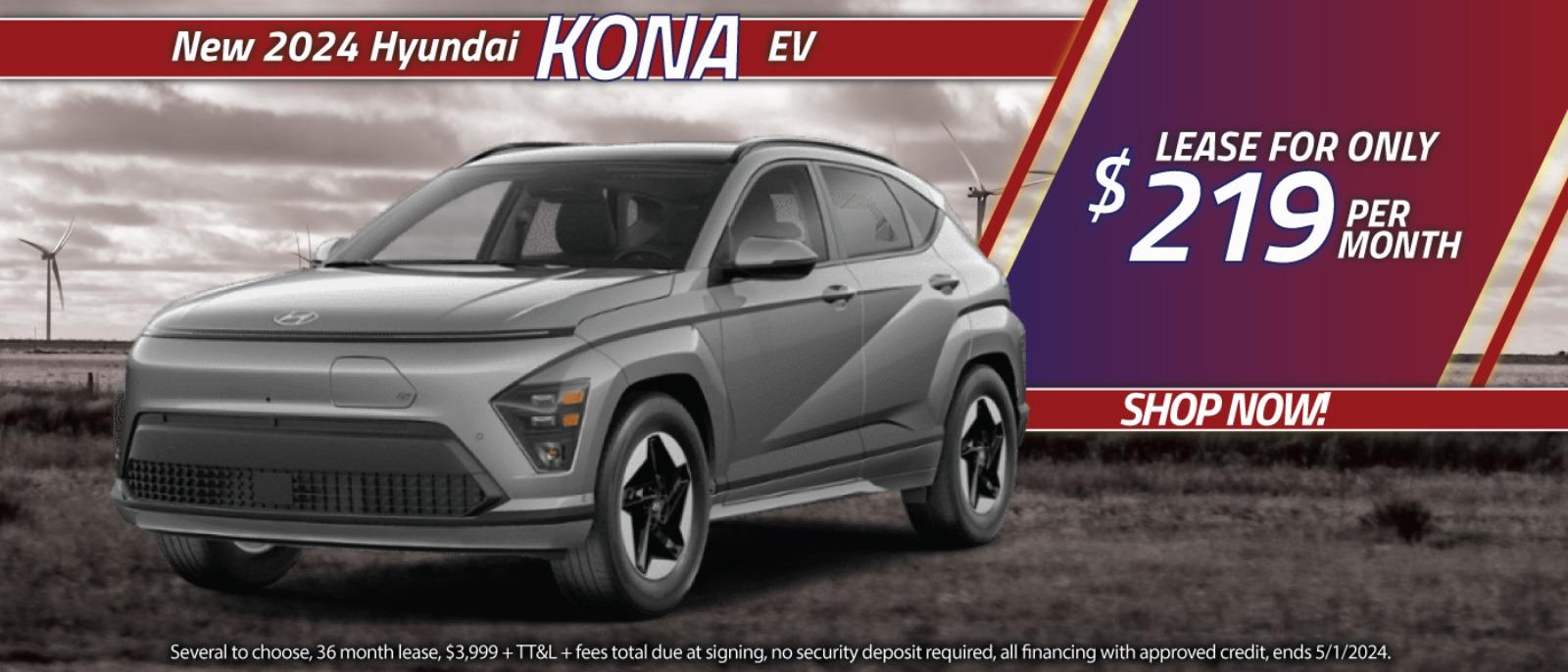 New 2024 Hyundai Kona