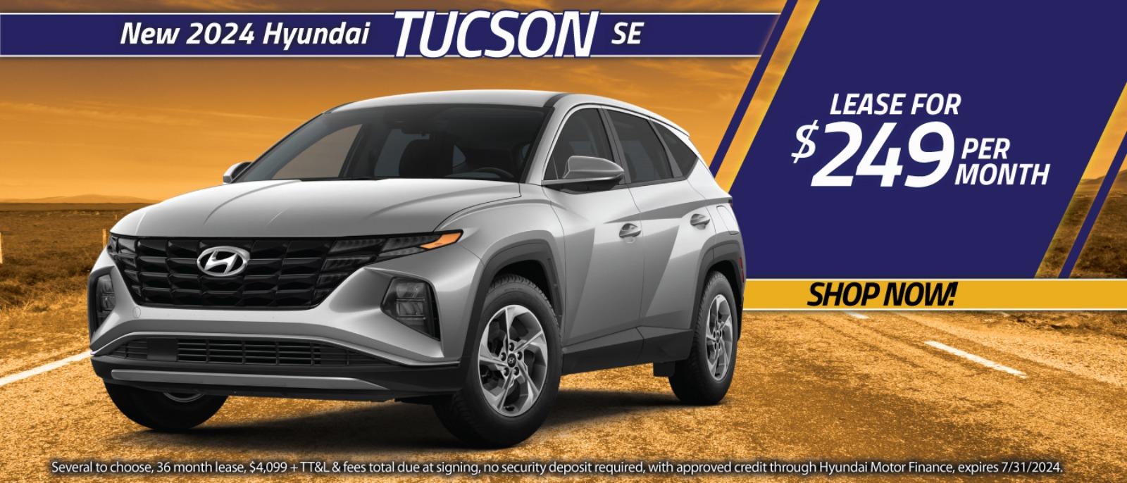 New 2024 Hyundai Tucson