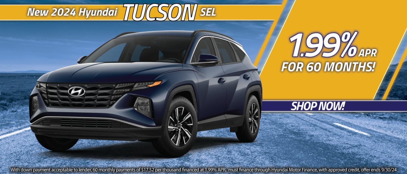 New 2024 Hyundai Tucson