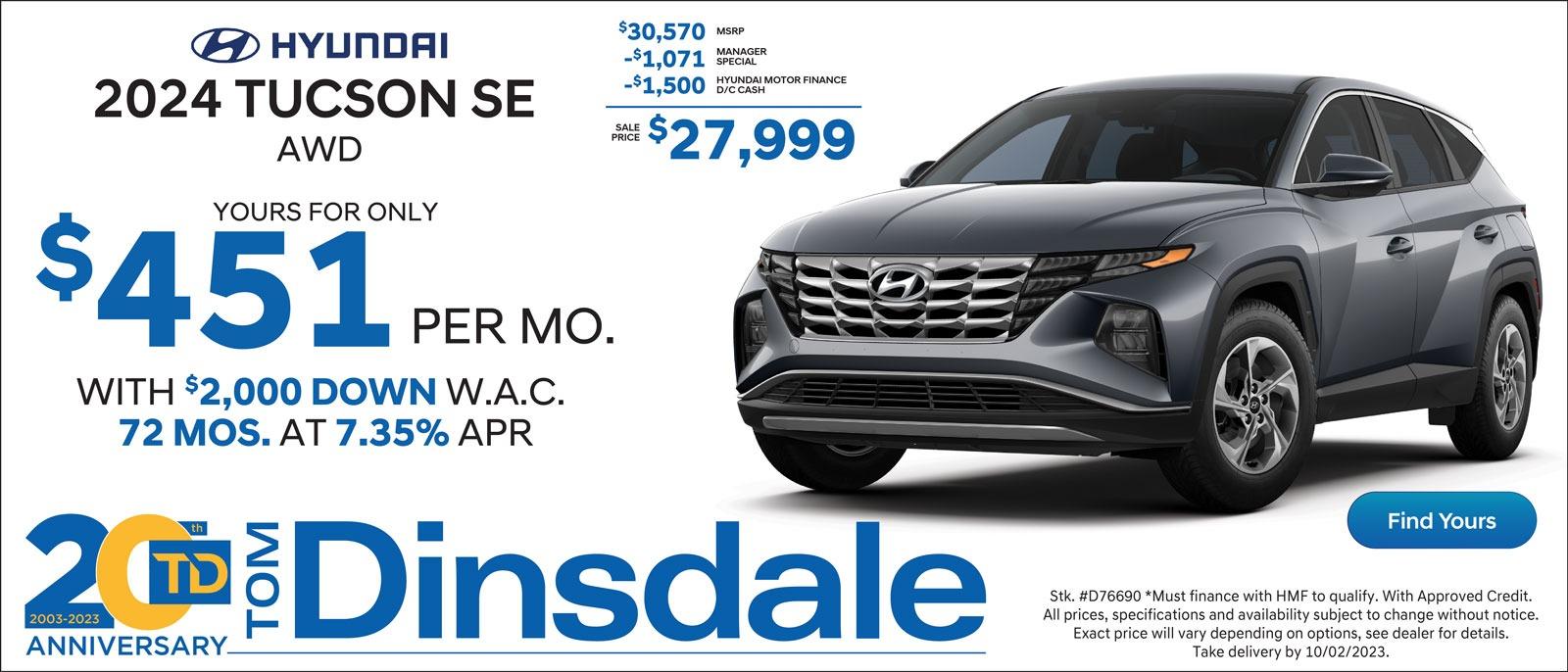 Tom Dinsdale Hyundai - New & Used Cars for sale in Grand Island