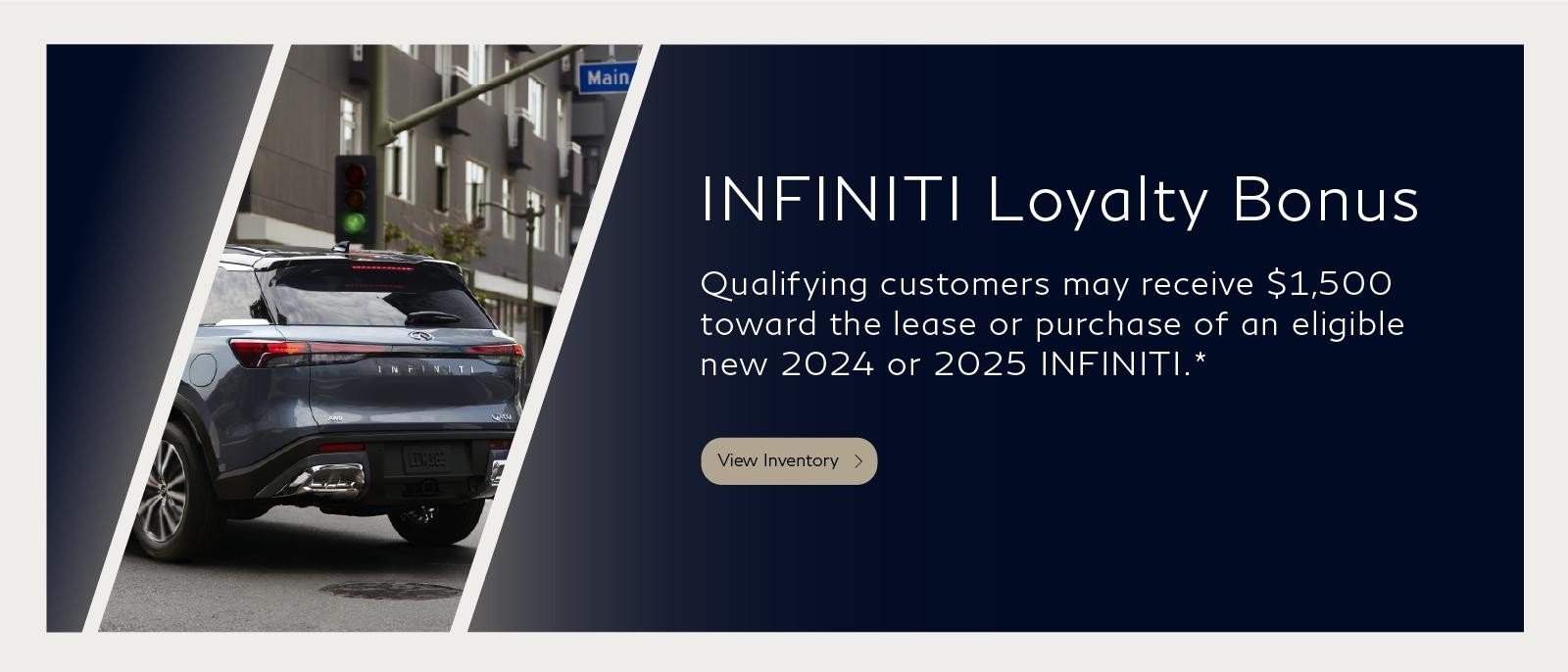 SD INFINITI Loyalty Bonus