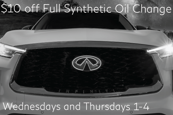 $10 off Full Synthetic Oil Change