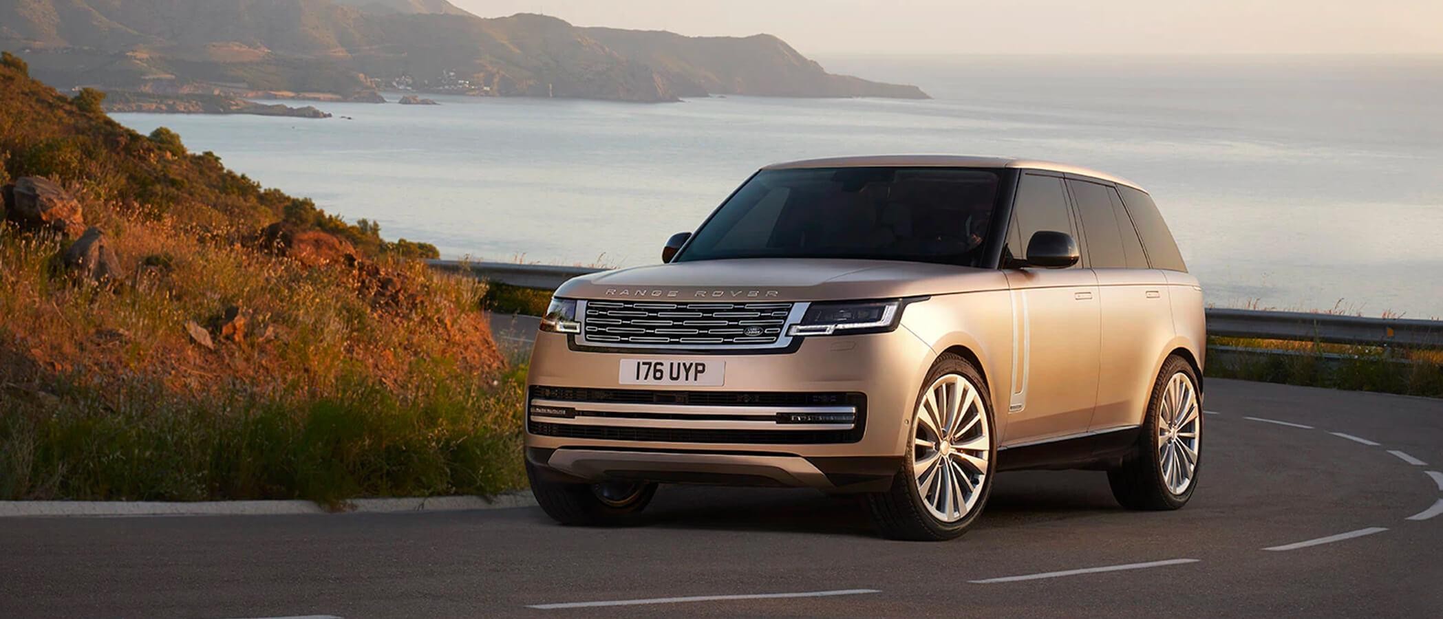 Land Rover 2021 cruising on road