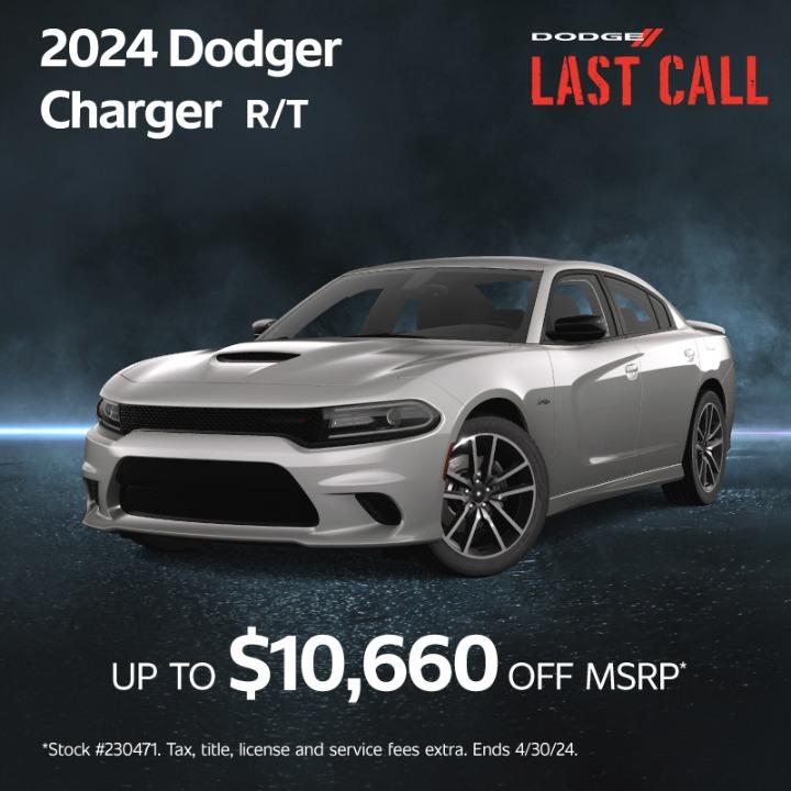 2023 Dodge Charger up to $10,660 off MSRP