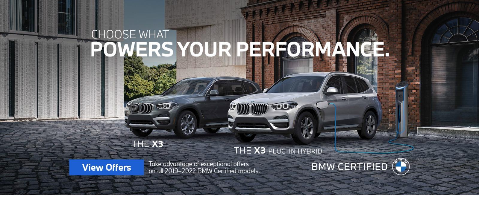 BMW Pre Owned take advantage of exceptional offers on all 2019-2022 bmw certified models