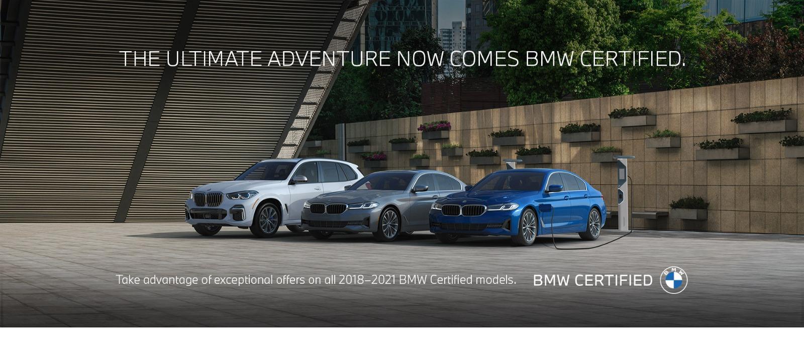 the ultimate Adventure now comes BMW Certified