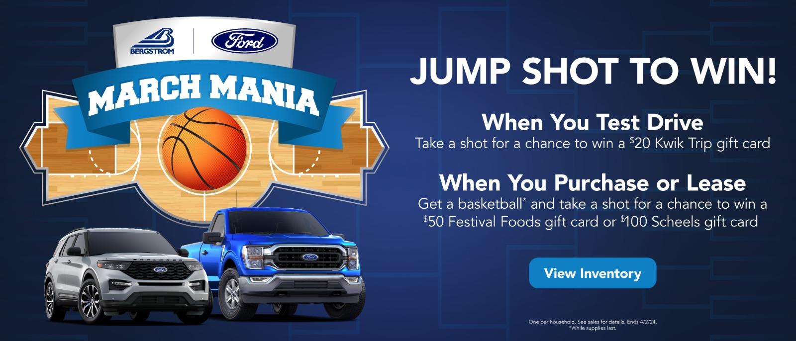 March Mania earn a shot to win!