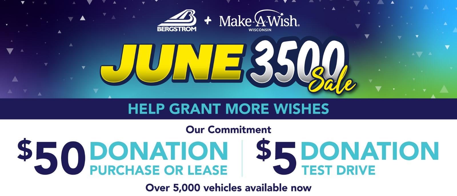 June 3500 Make-A-Wish Help Gant More Wishes