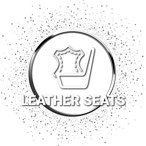 Leather Seats sparkle chrome icon