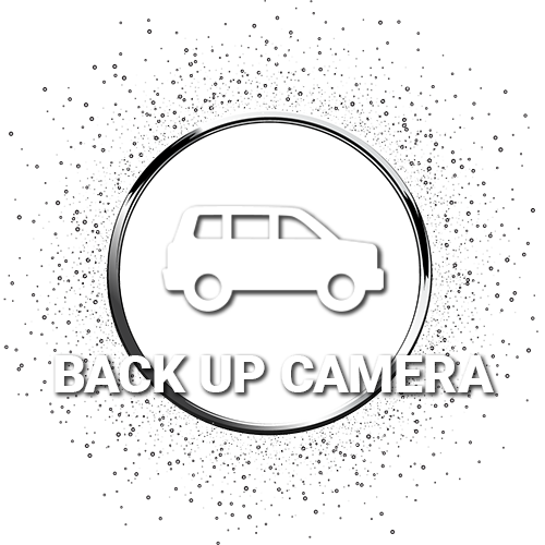 Back Up Camera Sparkle Chrome Icon