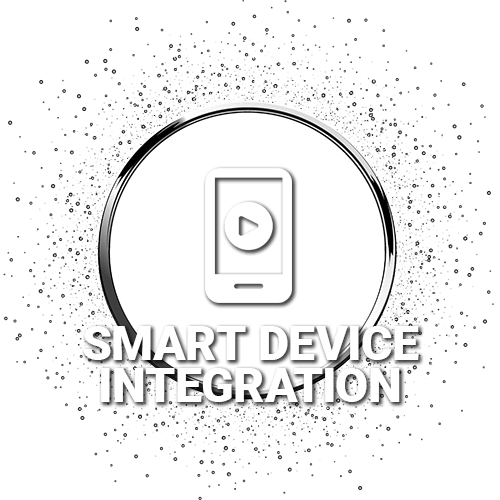 Smart Device Integration sparkle chrome icon