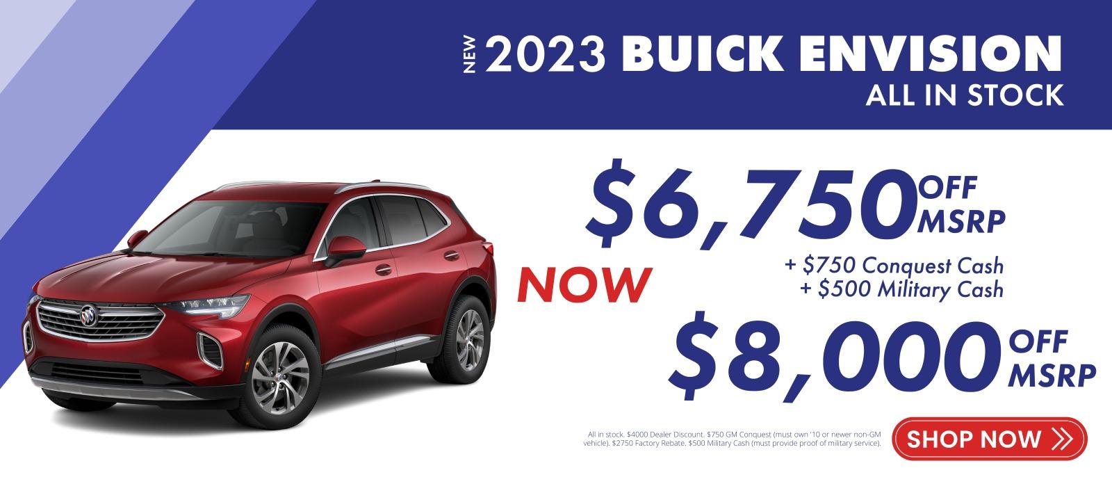 New 2023 Buick Envision