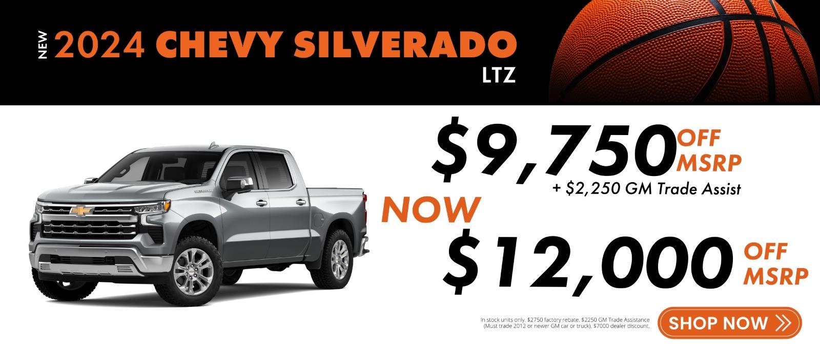 new 2024 Chevy Silverado LTZ