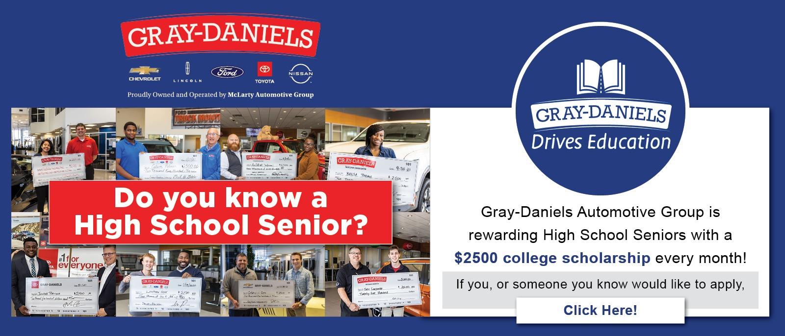Gray-Daniels Automotive Group Drives education