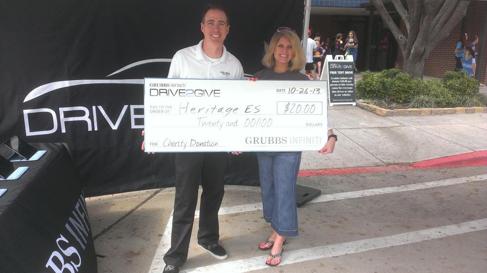 Drive to give - Heritage ES