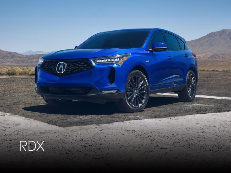 2024 RDX lifestyle in blue