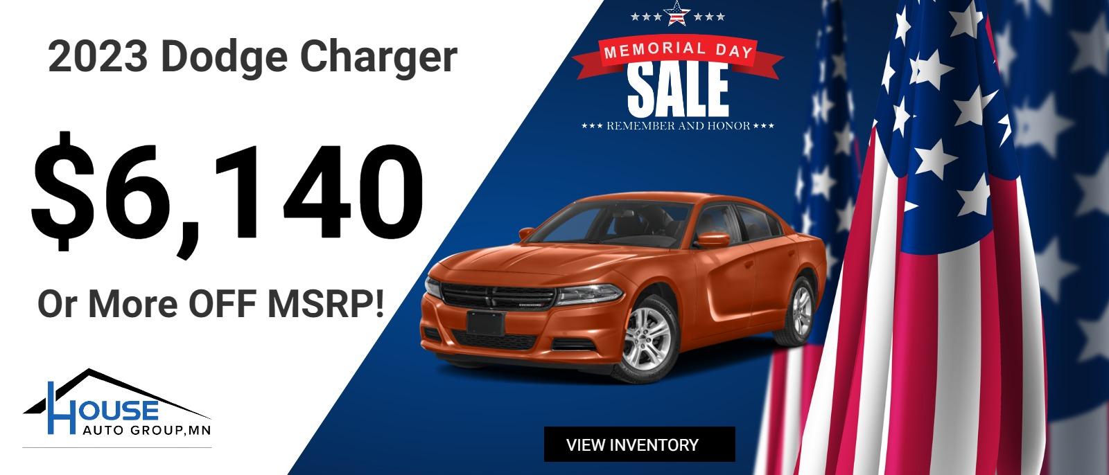 2023 Dodge Charger -- $6,140 Or More Off MSRP!